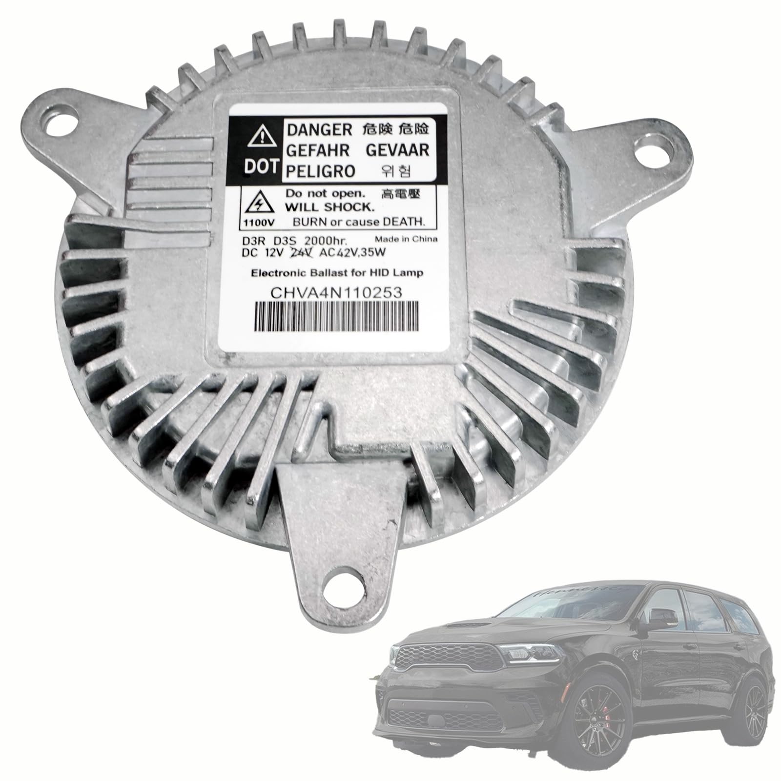 68224607AB Xenon HID Headlight Ballast Compatible with - Imagen 6