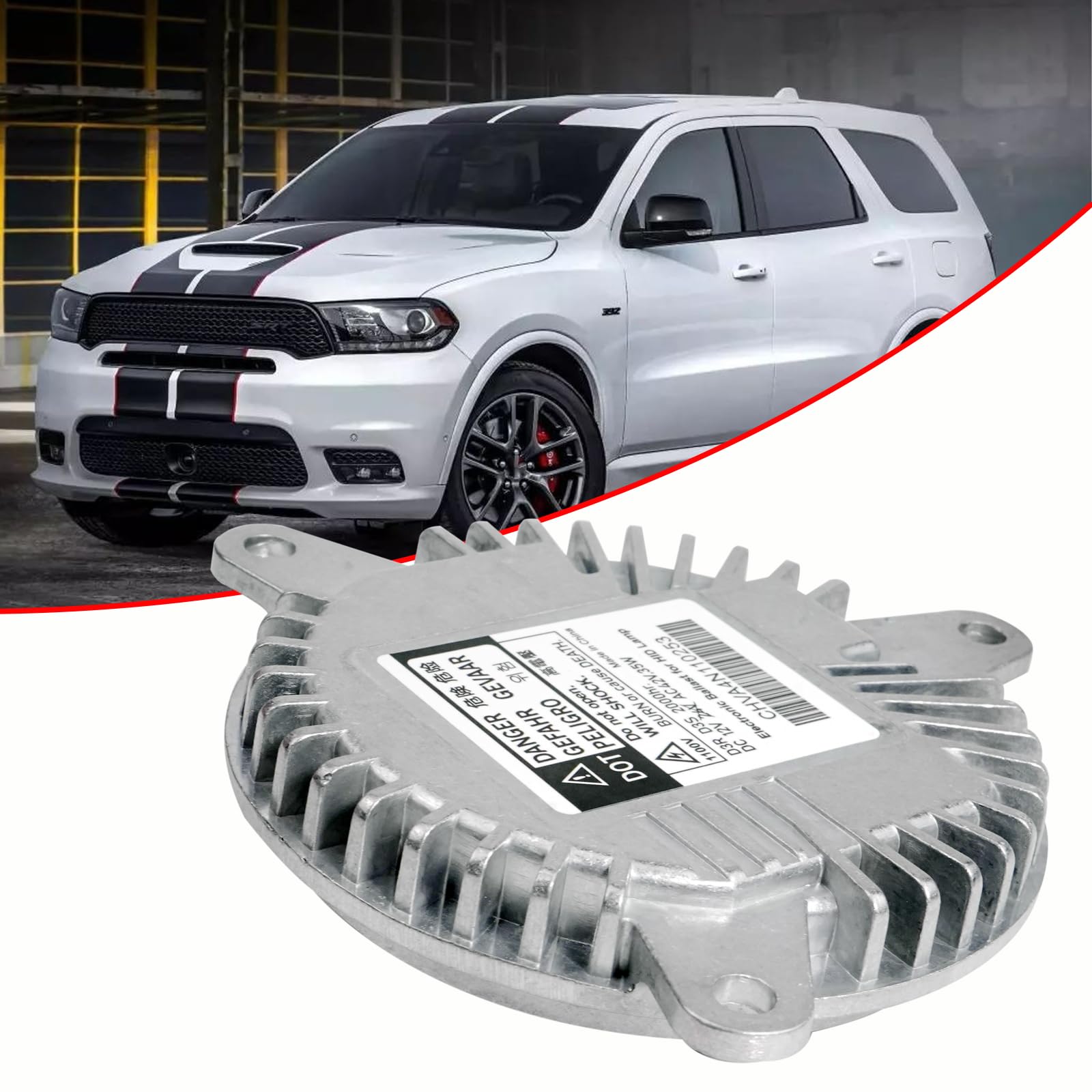 68224607AB Xenon HID Headlight Ballast Compatible with - Imagen 4