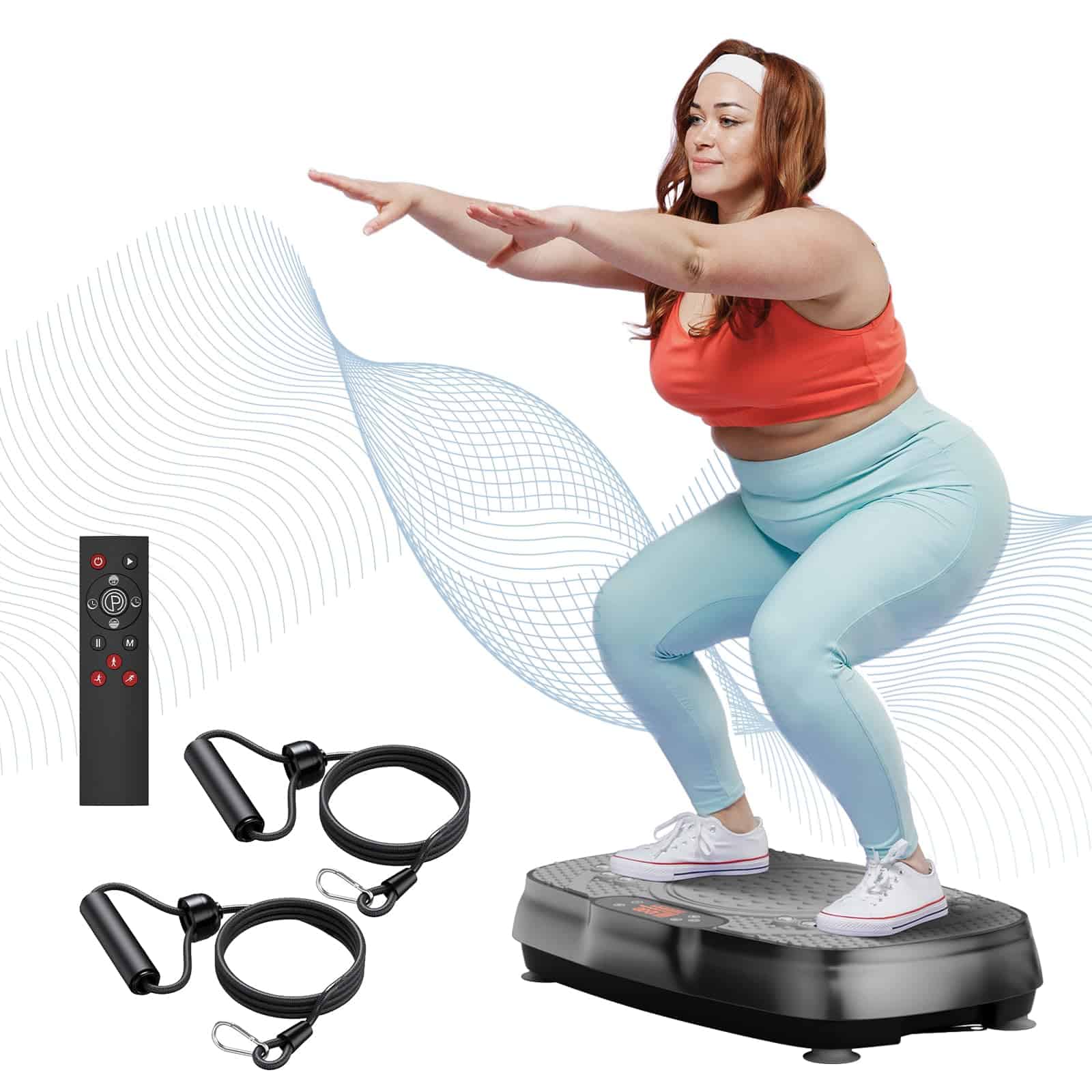 Máquina de Ejercicio de Placa de Vibración: TISSCARE Placas