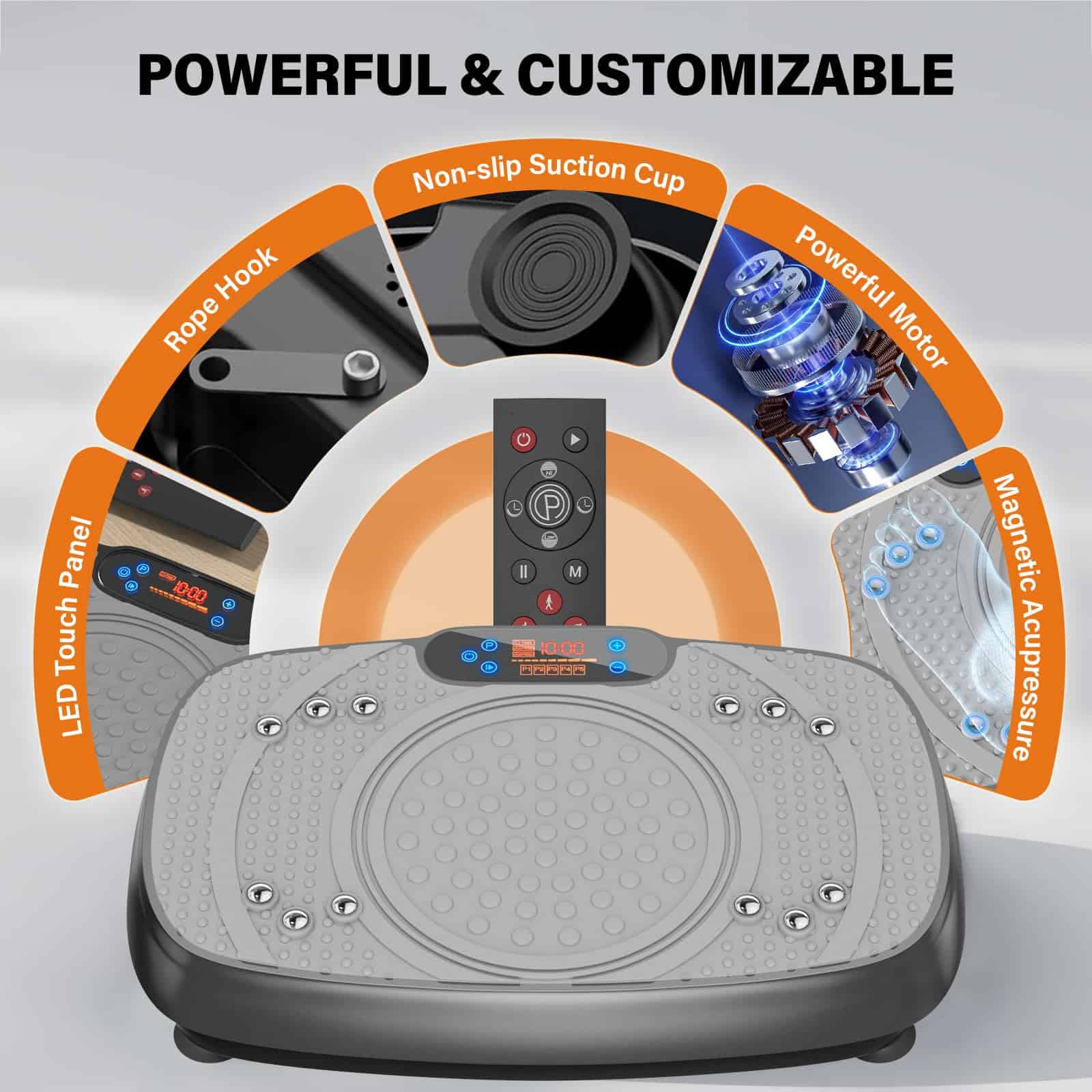 Máquina de Ejercicio de Placa de Vibración: TISSCARE Placas - Imagen 8