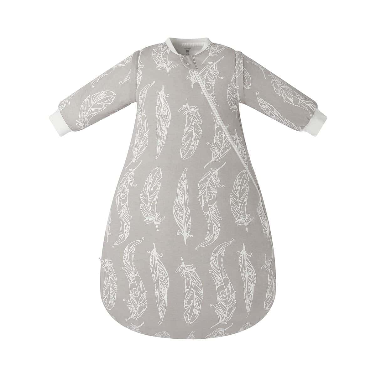 Saco de Dormir con Mangas Removibles - 1.0 TOG | Gris Pluma