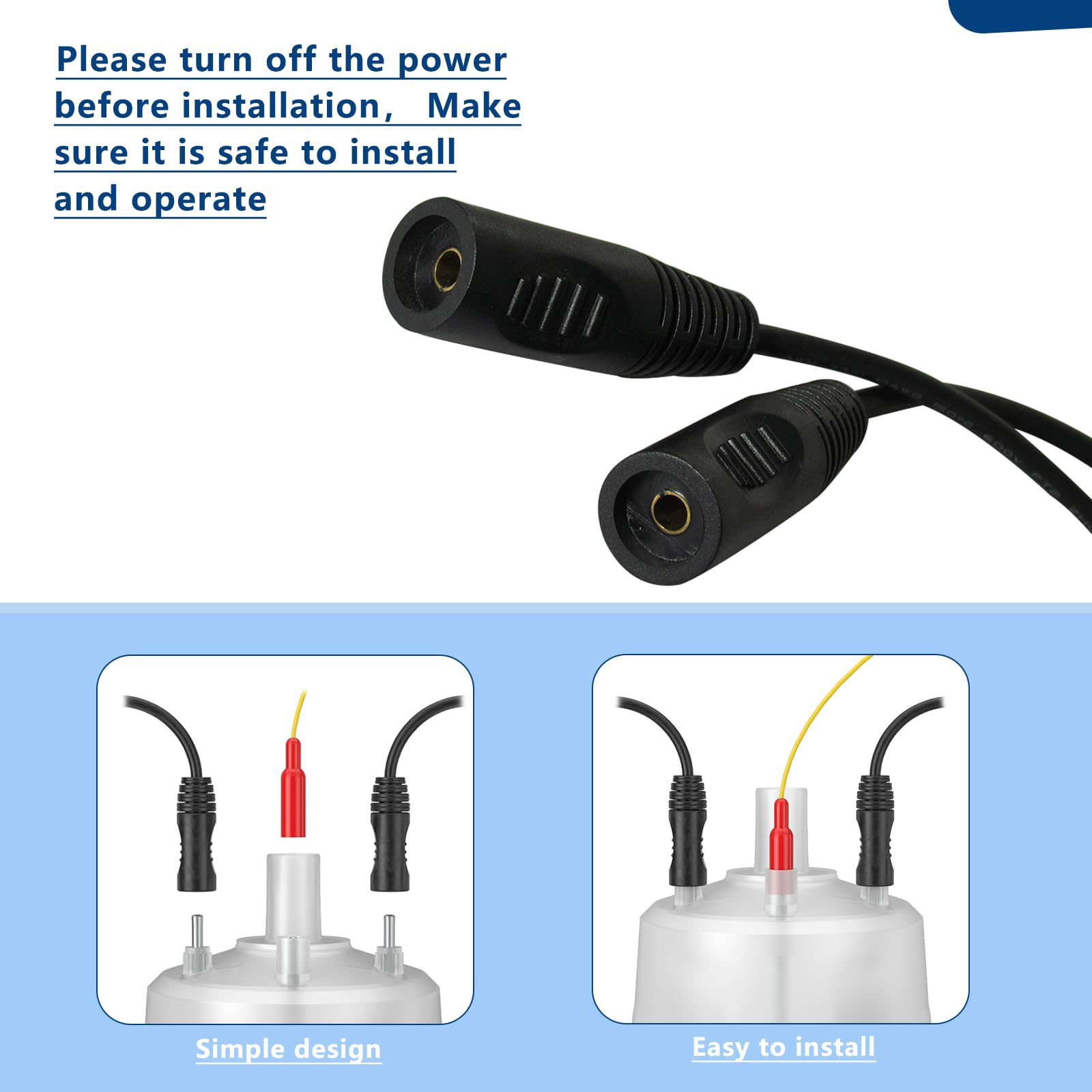 Cable de Electrodo XMXZYX para Aprilaire Part 4978 para - Imagen 7