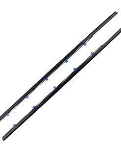 2PCS Weatherstrip Window Moulding Trim Seal Belt Driver &