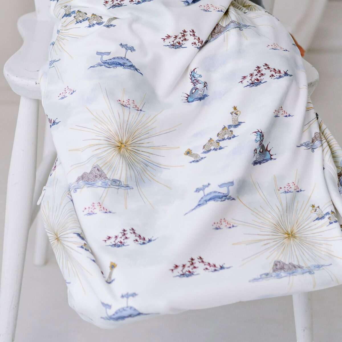 Saco de Dormir de Manga Desmontable de Algodón Orgánico de - Imagen 7