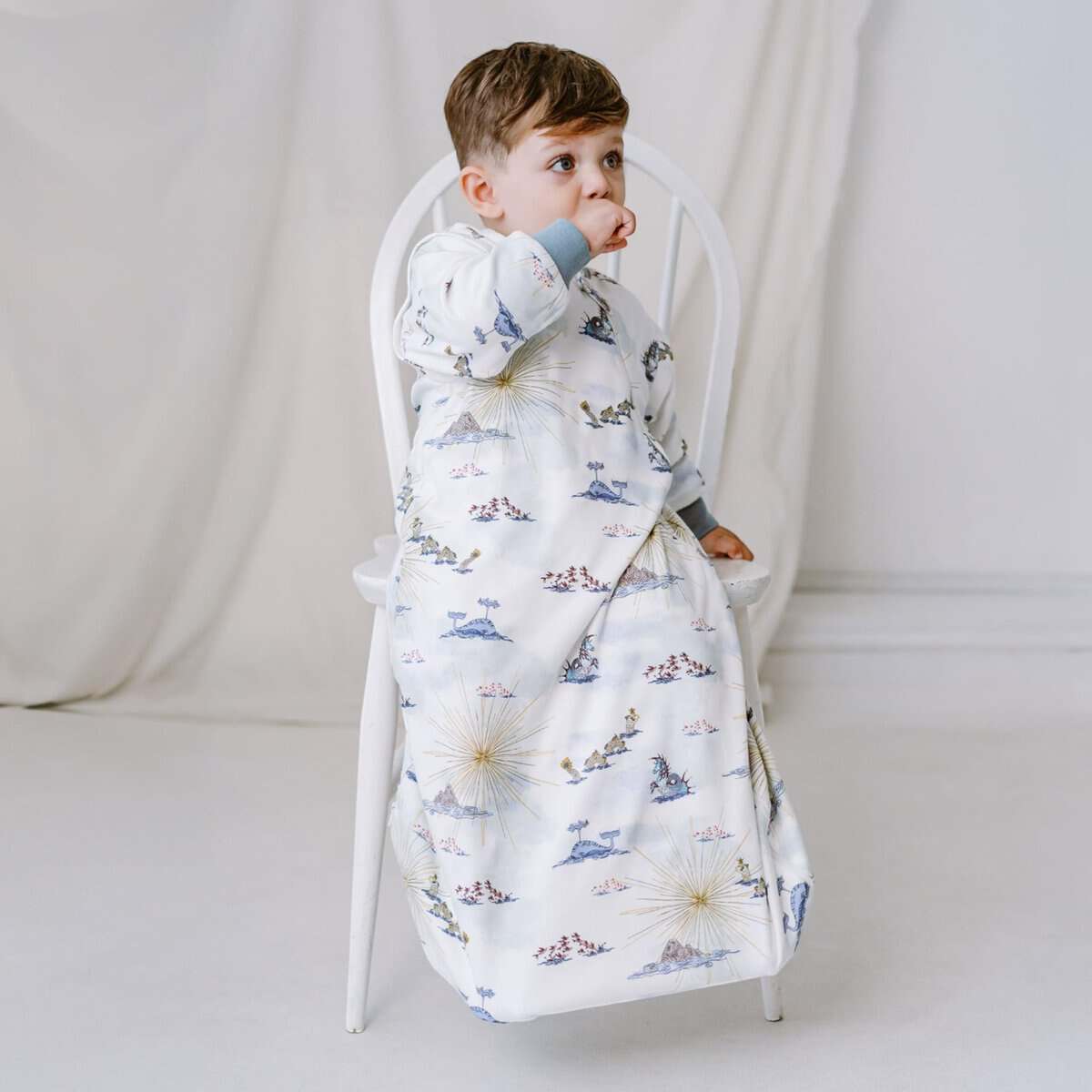 Saco de Dormir de Manga Desmontable de Algodón Orgánico de - Imagen 5