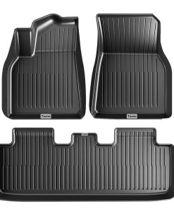 Tapetes para Tesla Model Y 2020-2025 (Juego de 3 Estilo C)