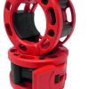 Abrazaderas de Barra Olímpica Clout -Rojo