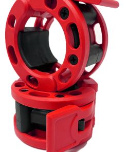 Abrazaderas de Barra Olímpica Clout -Rojo