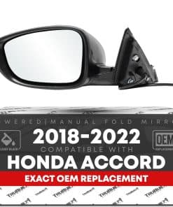 Espejo lateral del conductor - Compatible con Honda Accord