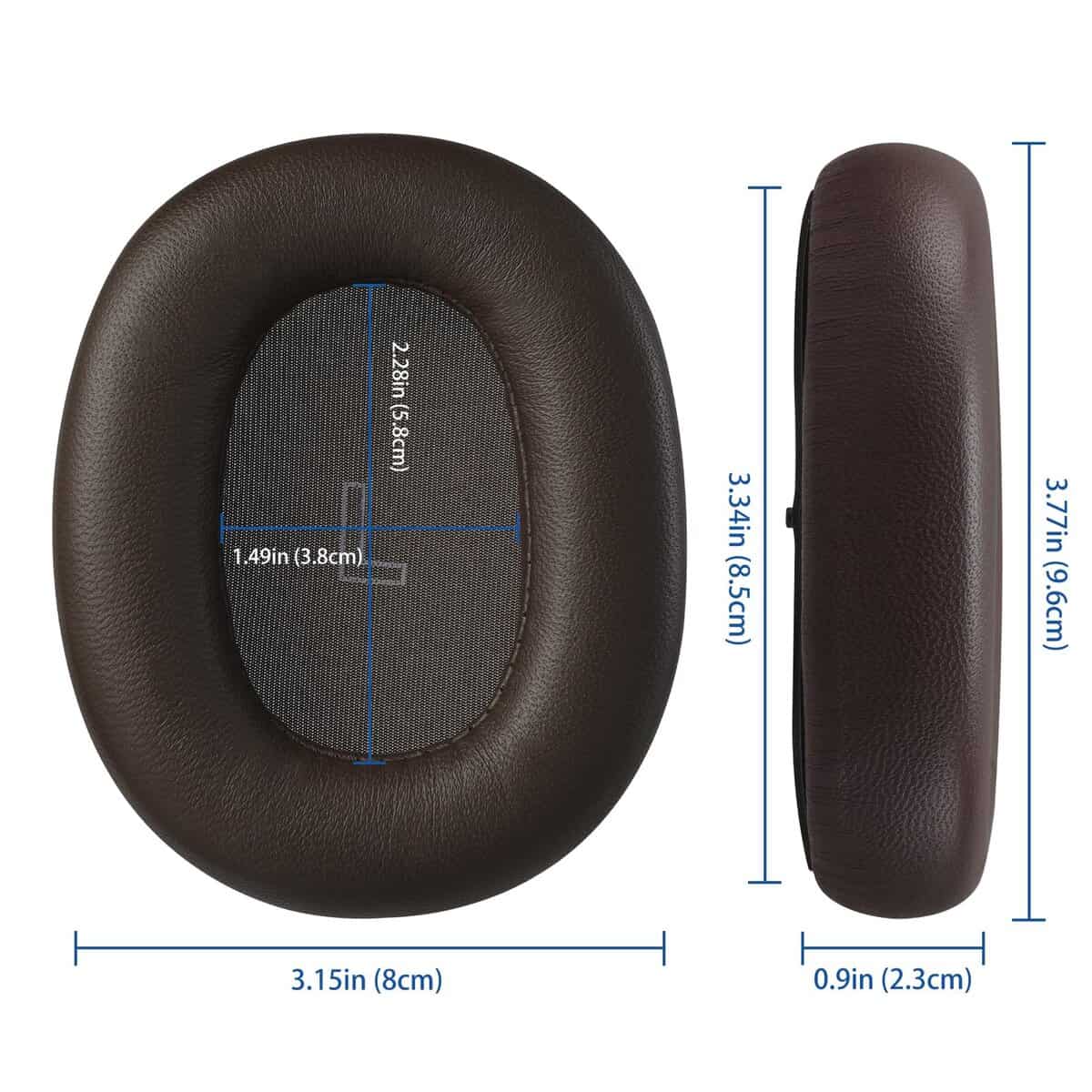 Almohadillas de Repuesto AHG Accessory House -Brown - Imagen 4