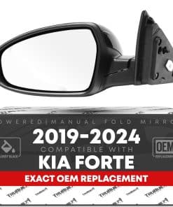 Espejo del lado del conductor - Reemplazo compatible con