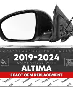 Espejo Lateral del Conductor de Repuesto - Compatible con