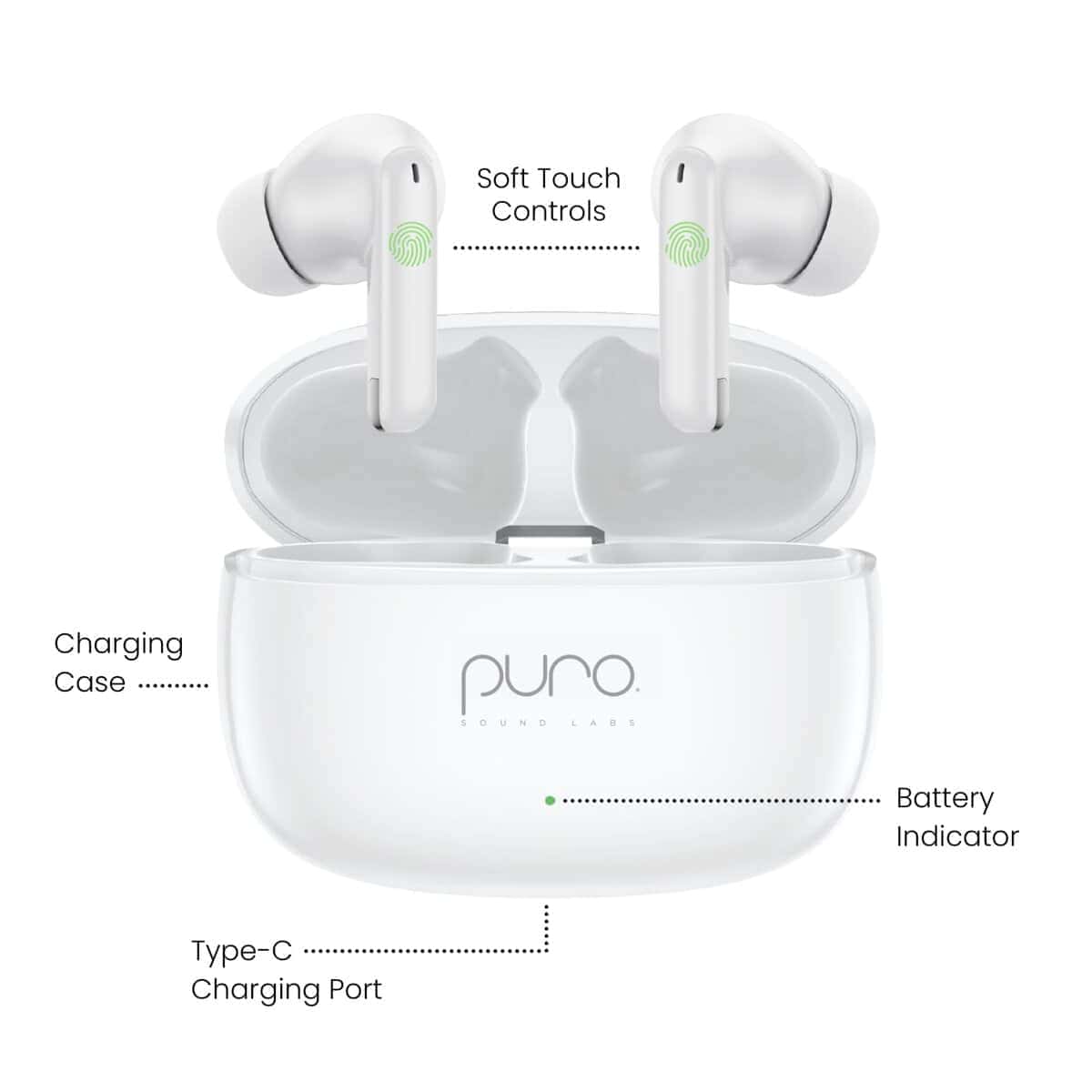 Audífonos inalámbricos Puro Sound Labs PuroQuiet-Air con - Imagen 7