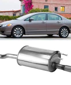 Silenciador Trasero de Escape de Acero Inoxidable