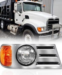 Faros Delanteros para Mack CV Repuesto Lado Derecho Cromado