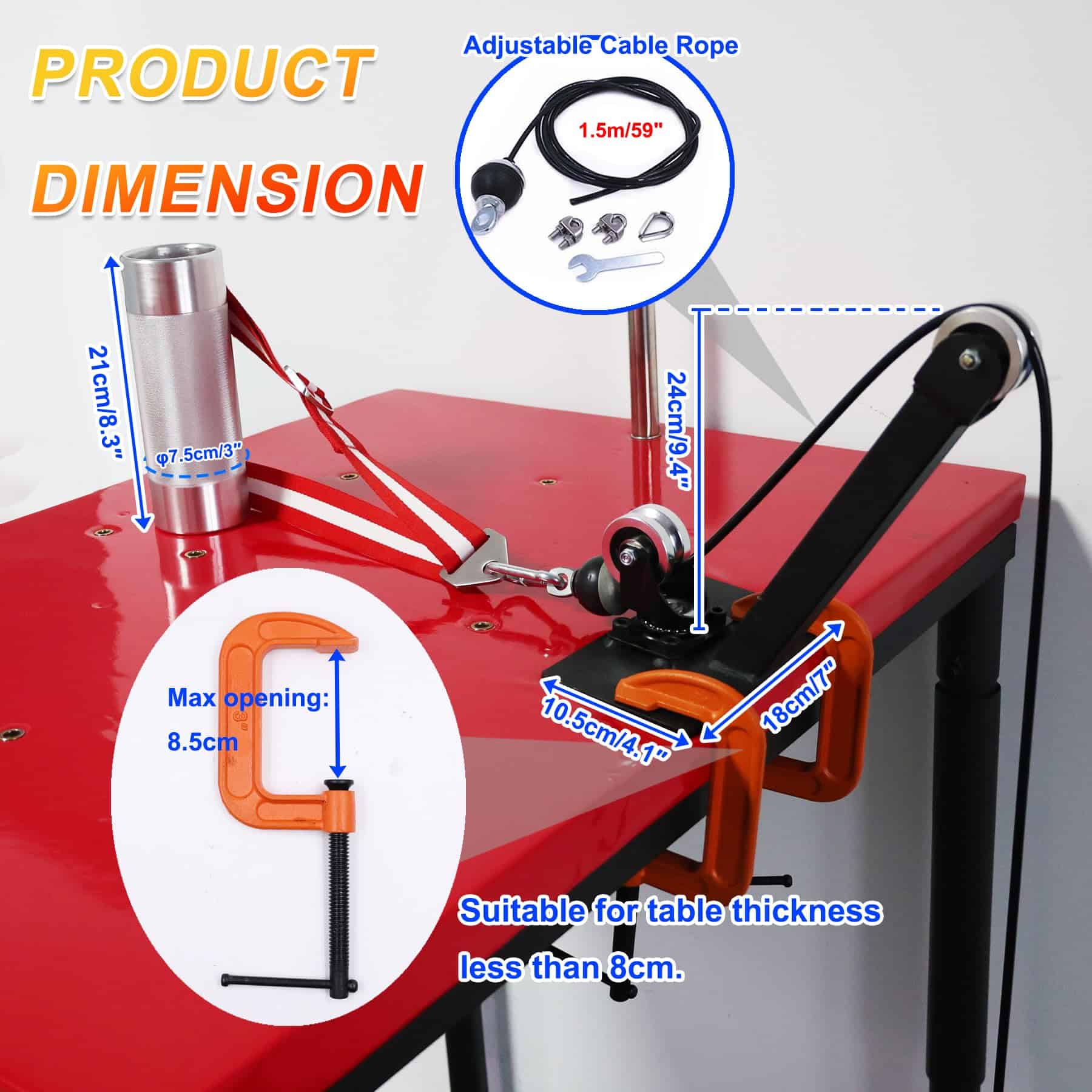 Kit de Entrenamiento de Lucha de Brazos con Sistema de - Imagen 3