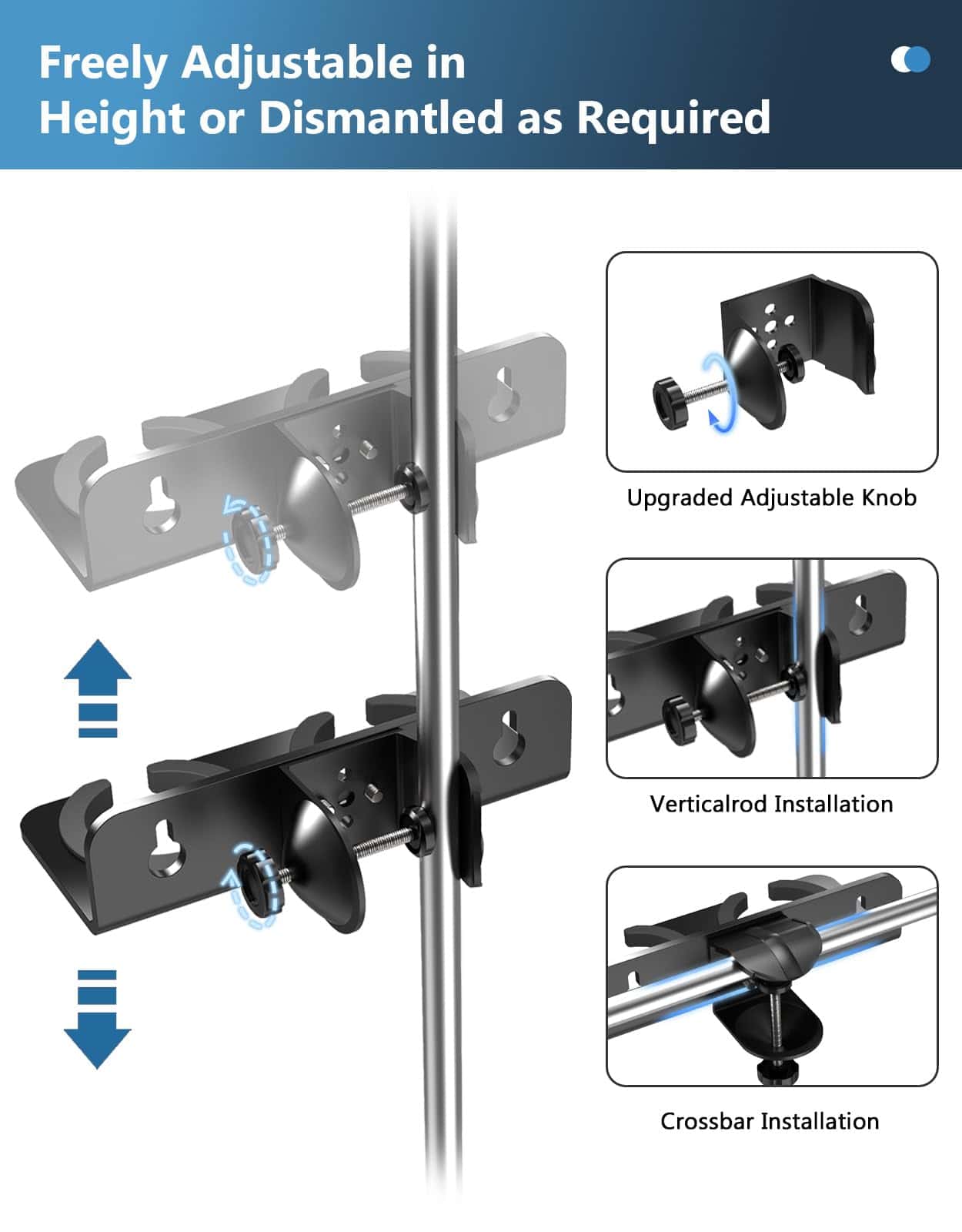 Sujeta Micrófonos Multiuso para Soporte de Micrófono y - Imagen 6