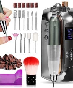 LimeGirl Taladro de Uñas Profesional 45000RPM, Lima