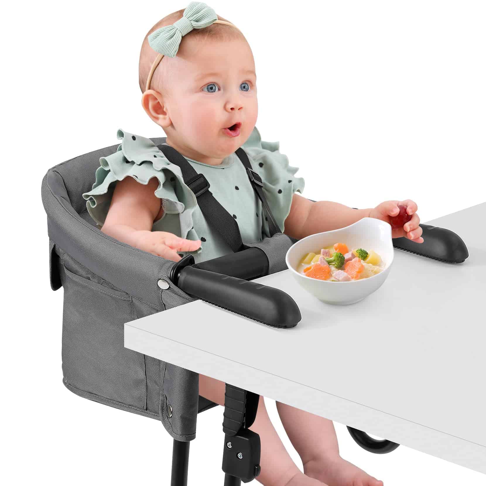 Silla de Comer para Bebé Ezebaby, Sujeción Segura a la