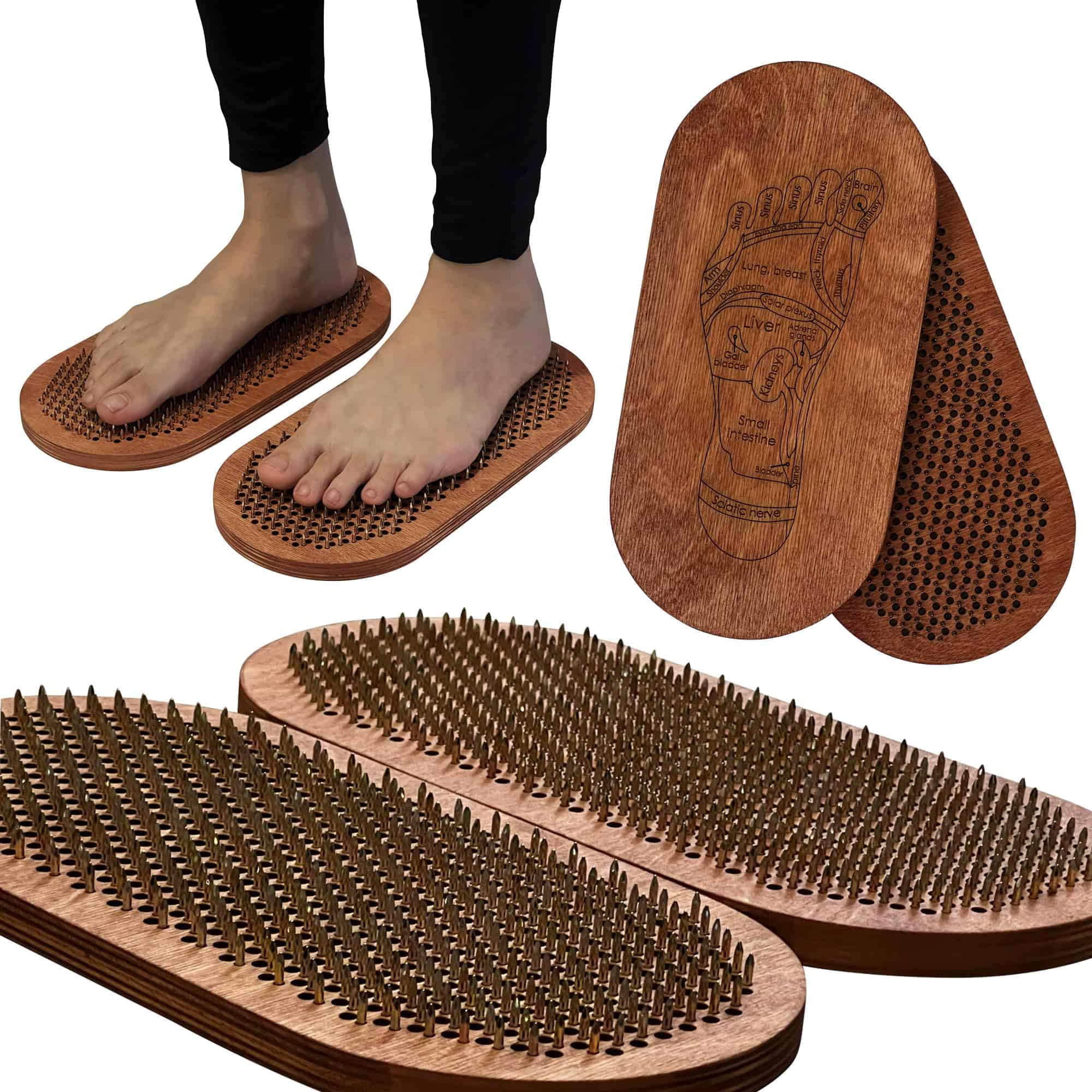 Tablero Sadhu para Principiantes de Yoga, -roble