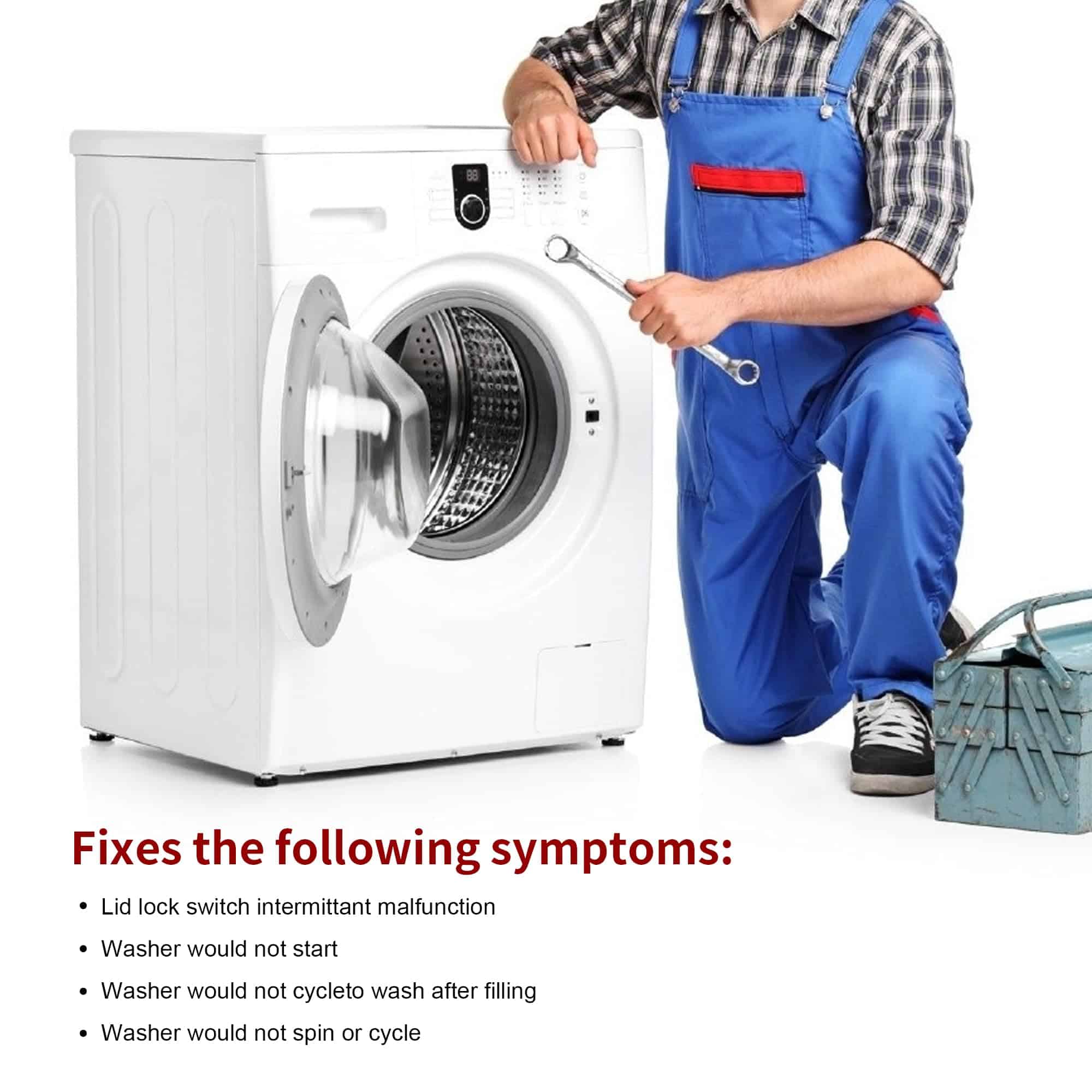 Ensamblaje de Interruptor de Cierre de Tapa de Lavadora - Imagen 5