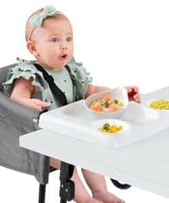 Silla de Comer para Bebé, Silla de Mesa Segura para Bebé,