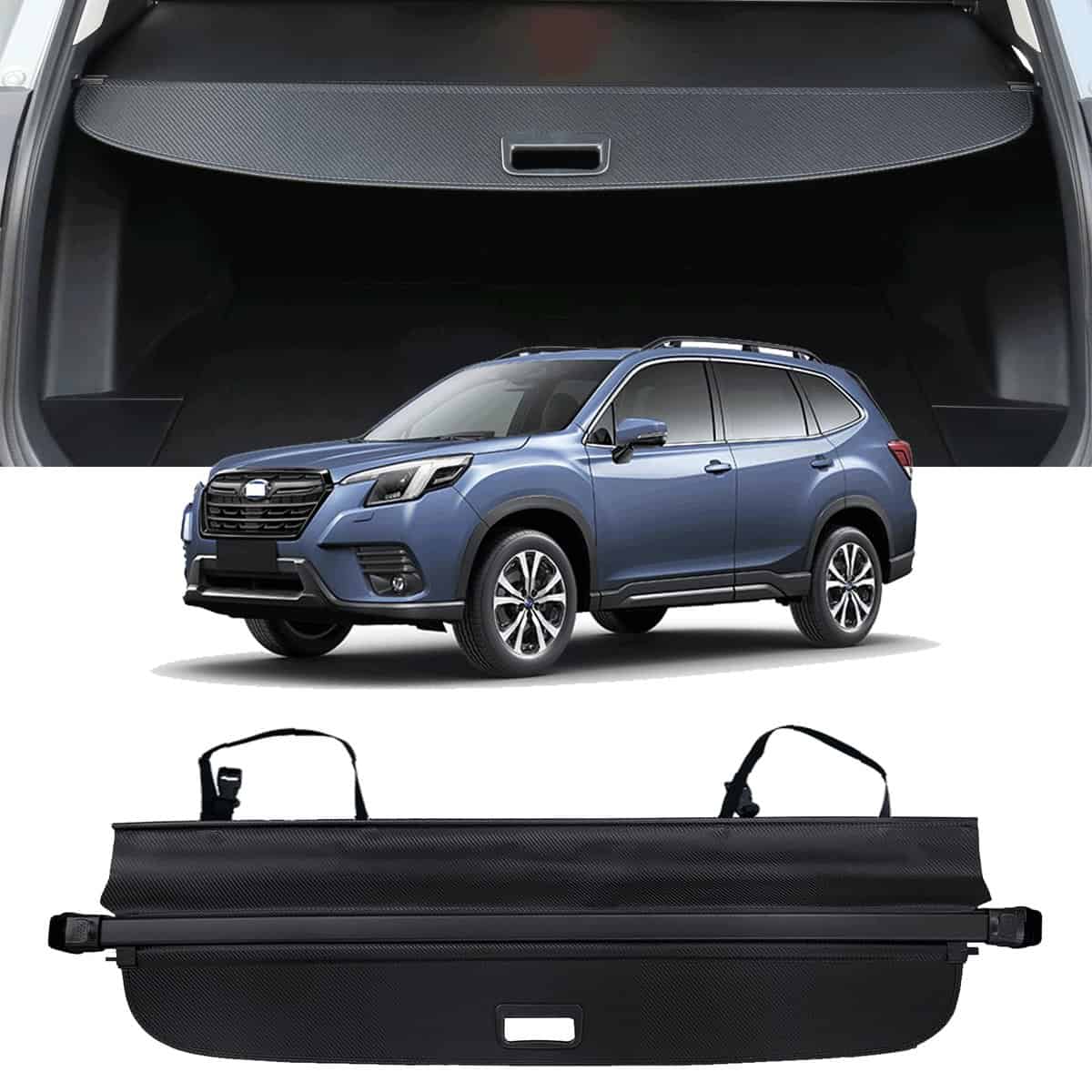 Cubierta de carga retráctil compatible con 2019-2024 Subaru