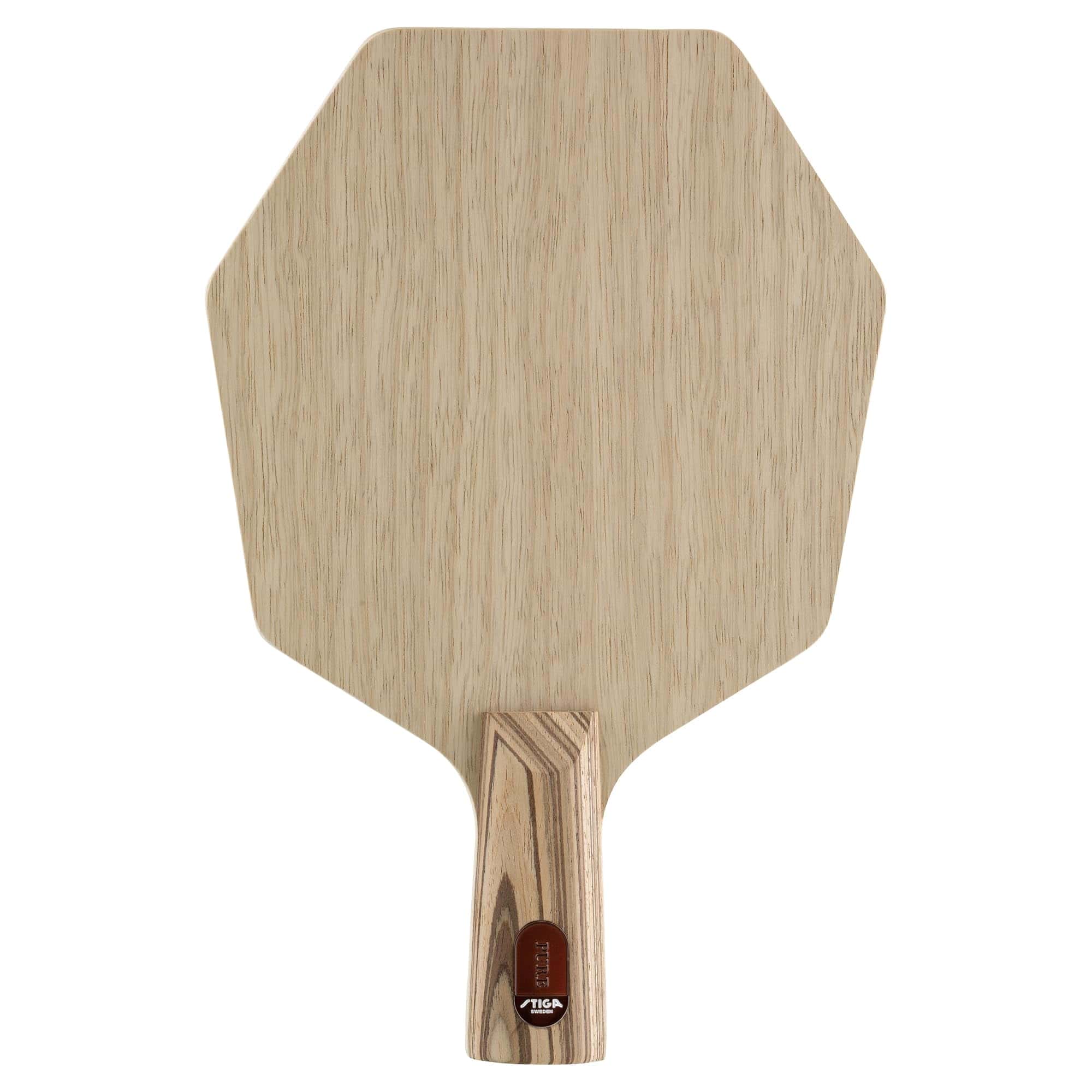 Paleta de ping pong Stiga Pure Cybershape, Paleta de madera