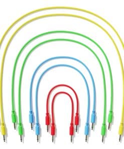 ExcelValley - Pack de 8 - Cables de Parcheo Modular Mono TS
