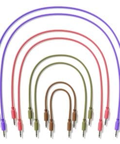 ExcelValley - Pack de 8 - Cables de Parche Modular Mono TS