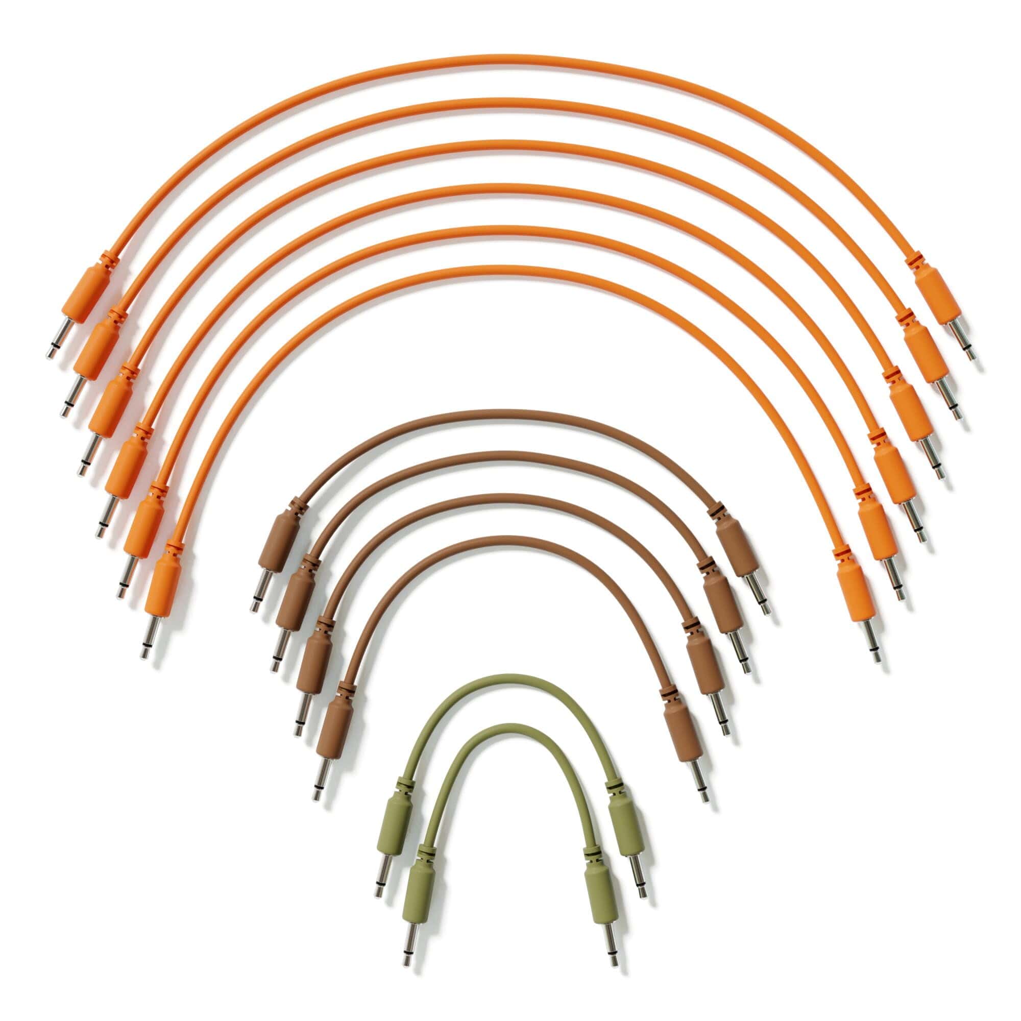 ExcelValley - Pack de 12 - Cables de Parche Modular Mono TS