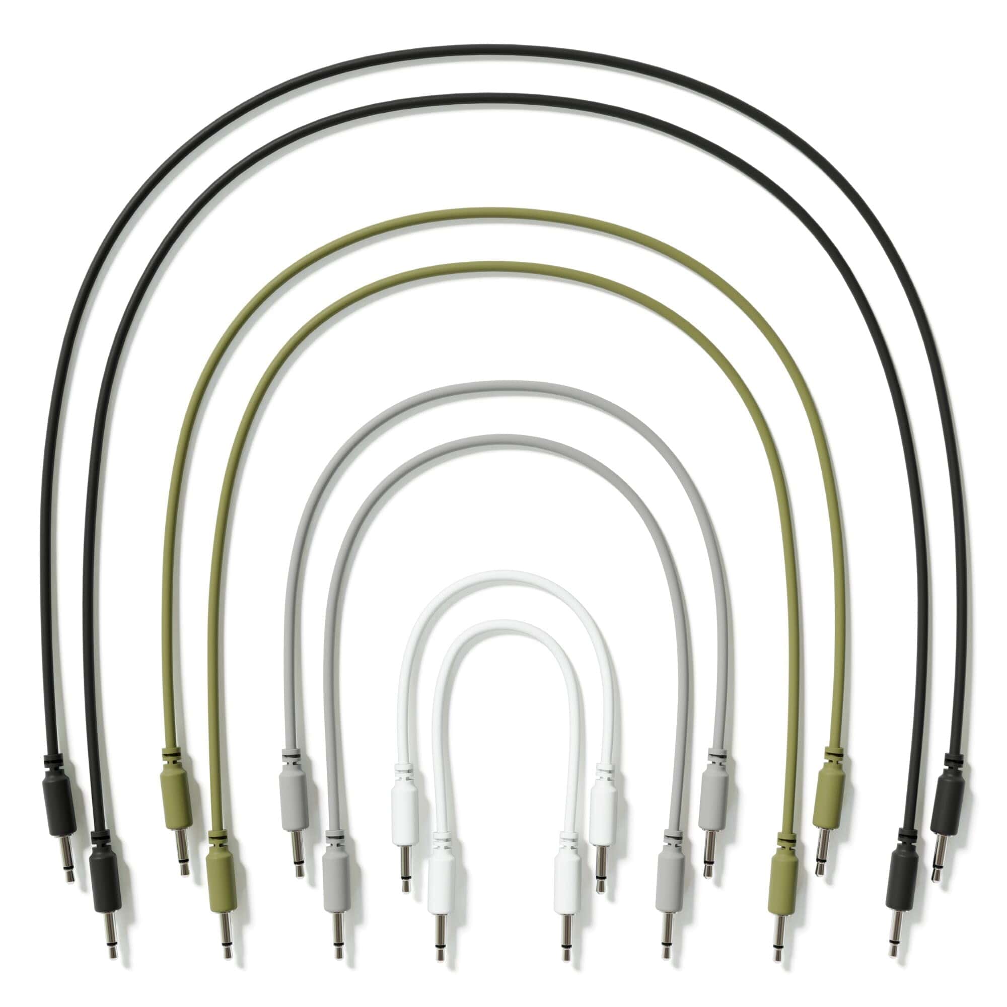 ExcelValley - Paquete de 8 - Cables de conexión mono