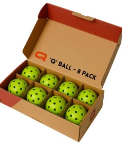 8 Pack de Bolas de Pickleball Qranc Q� para Juego al Aire