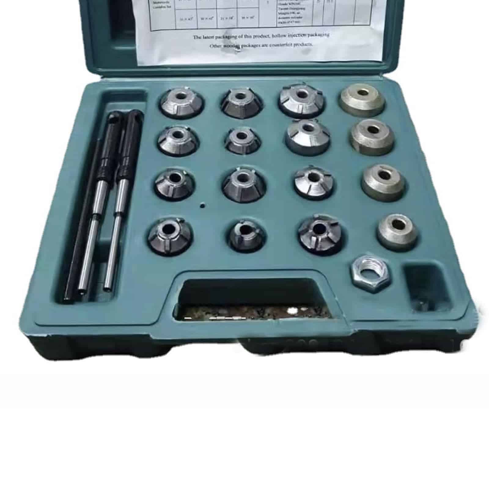 Juego de 20 cortadores de asiento de válvula, herramienta - Imagen 6