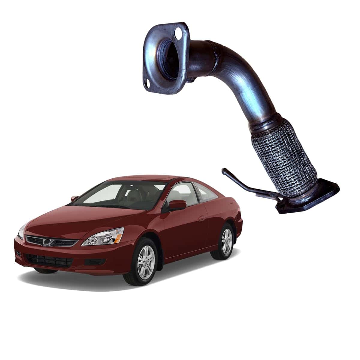 Tubo de Escape Delantero para Honda Accord 2.4L 2003-2007