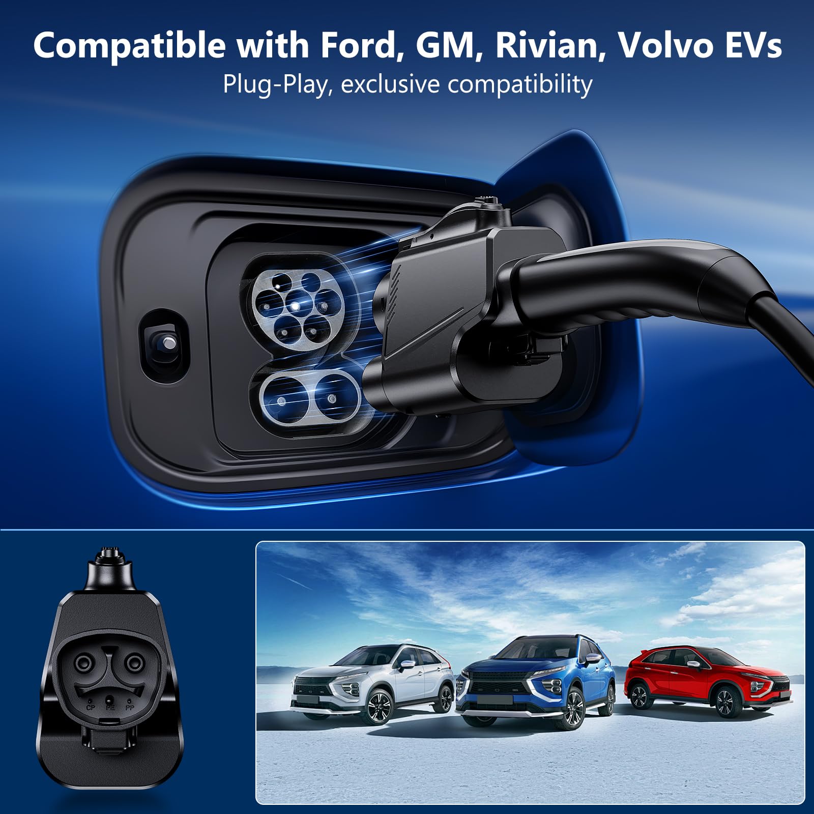 Adaptador de carga NACS a CCS1 de LWbrazl, Supercharger de - Imagen 4