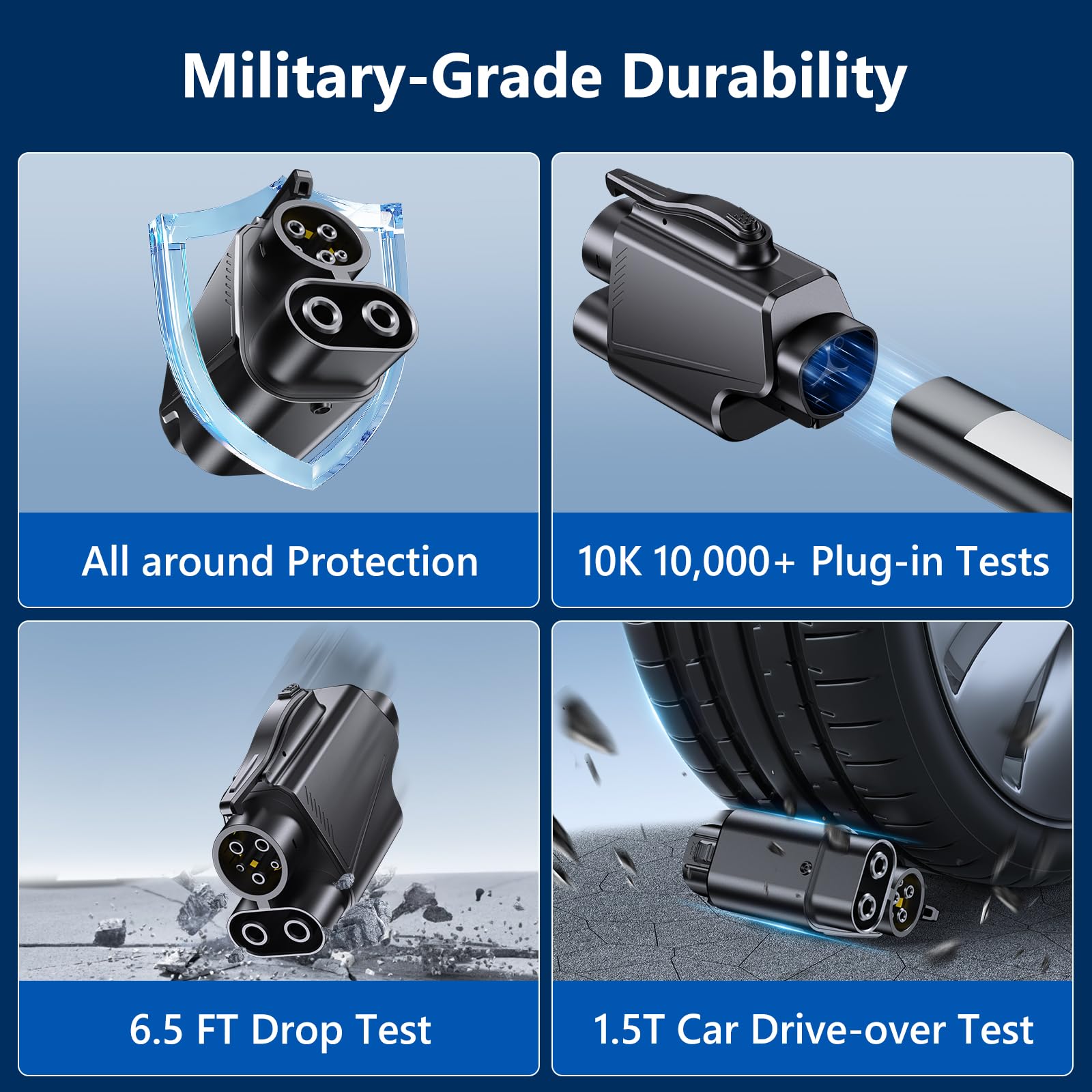 Adaptador de carga NACS a CCS1 de LWbrazl, Supercharger de - Imagen 7