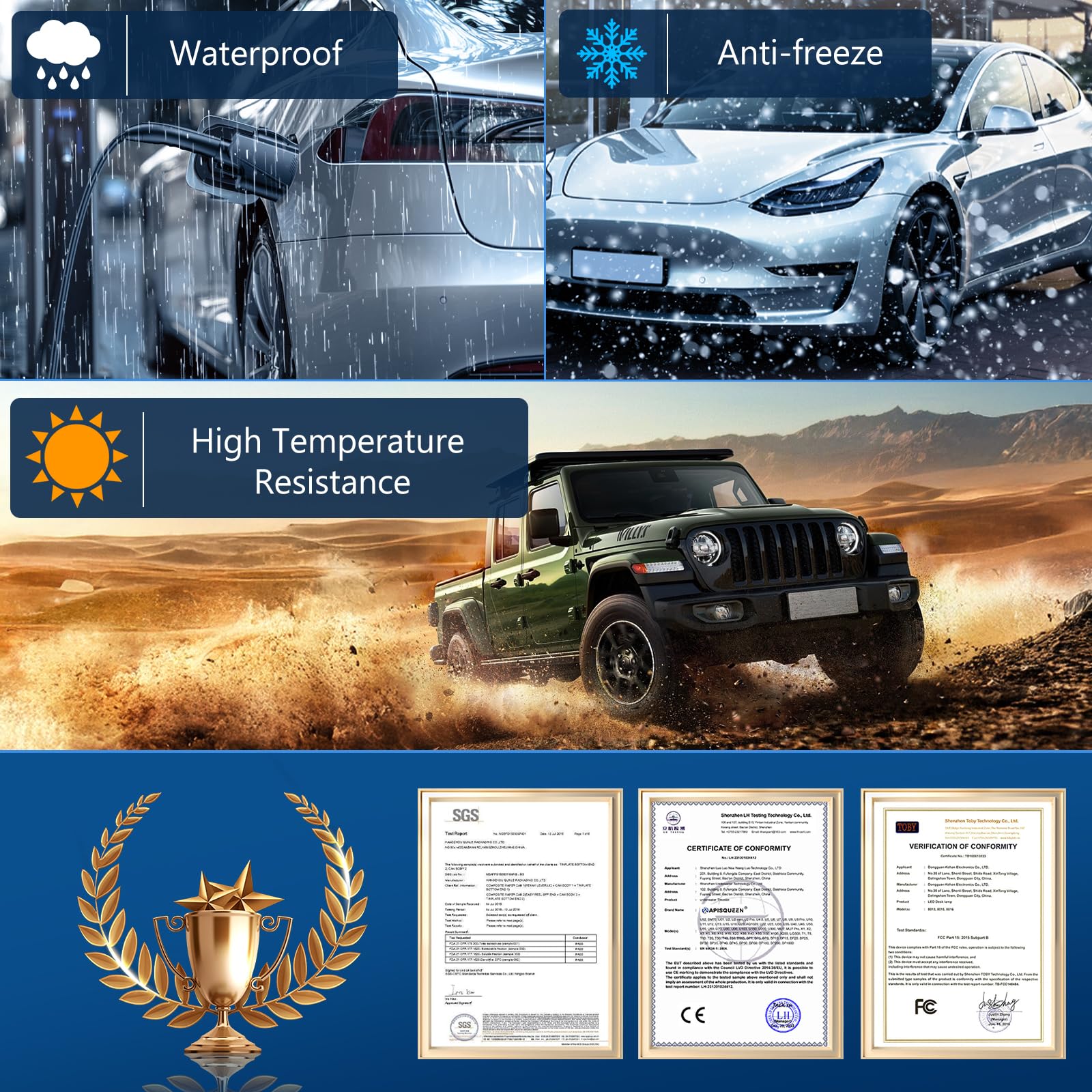 Adaptador de carga NACS a CCS1 de LWbrazl, Supercharger de - Imagen 8