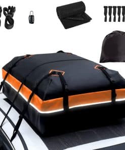 BOPARAUTO 21 Pies Cúbicos Bolsa de Techo Impermeable para