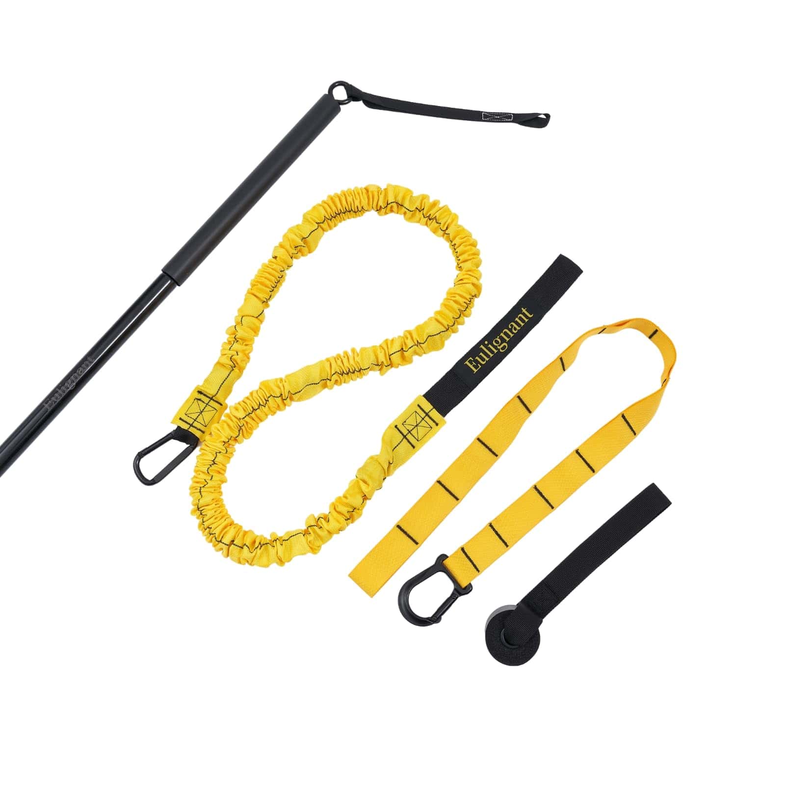 Barra Ponderada y Cordón de Resistencia para Entrenamiento