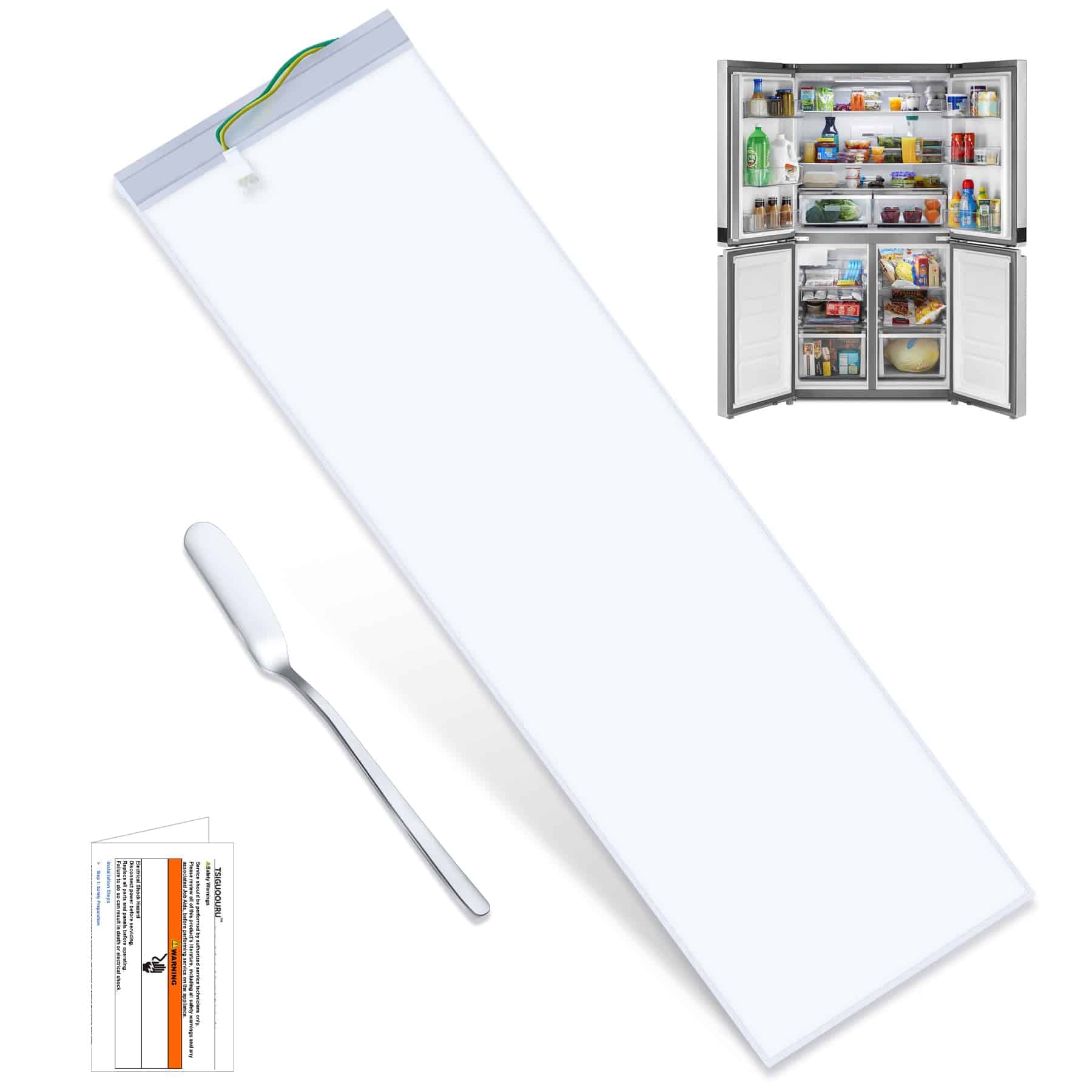 Ensamblaje de Luz LED para Refrigerador W11048980 Reemplaza