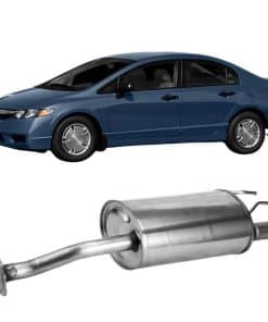 Escape Trasero de Acero Inoxidable TARALWA compatible con