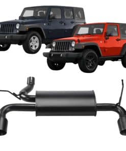 Escape Trasero del Silenciador TARALWA de Acero Inoxidable