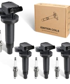 4pcs Bobina de Encendido y Bujía -249 UF247