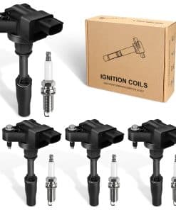 Conjunto de 4 bobinas de encendido y bujías para Buick