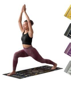 Tapete de Yoga de Mujeres Bailarinas Polyurethane Zaveur -