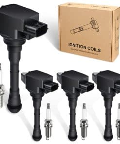 Paquete de 4 bobinas de encendido UF659 y bujía 91215