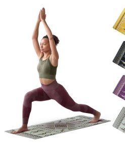 Tapete de Yoga de Poliuretano Zaveur Dancing Ladies - 27" W