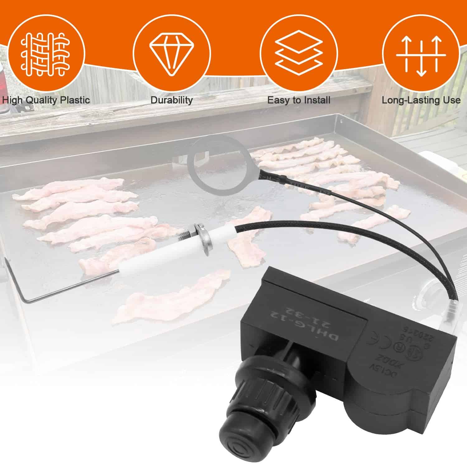 Kit de Encendido para Barbacoa DELSbbq para Plancha - Imagen 7