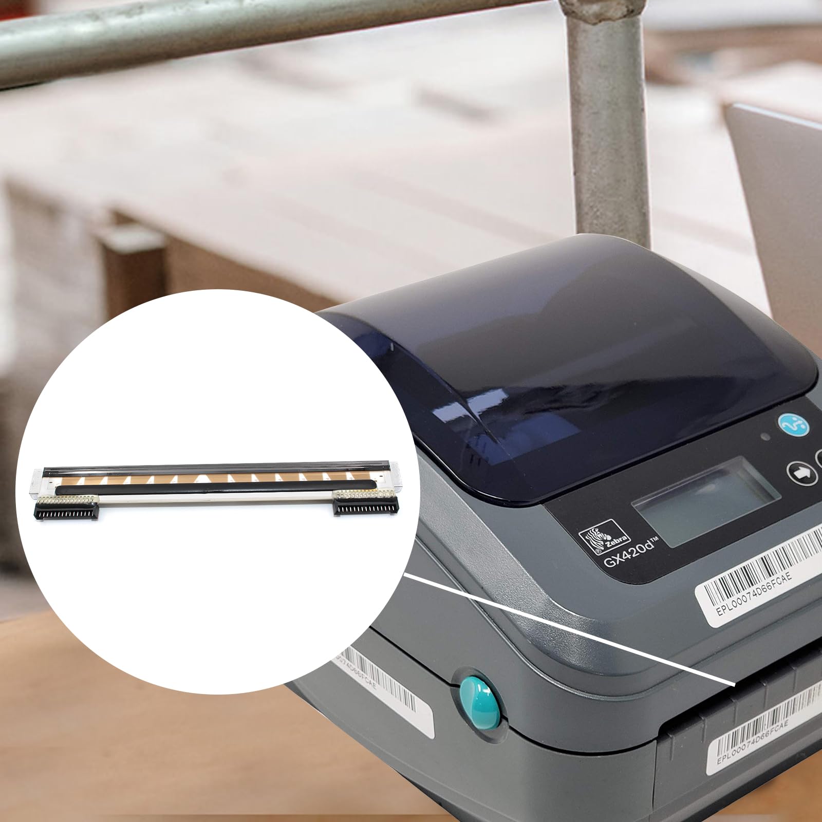 Cabezal de impresión nuevo 105934-037 para Zebra GX420D - Imagen 6